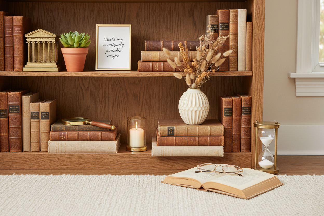 Bookshelf Decor