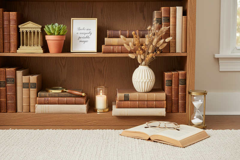 Bookshelf Decor