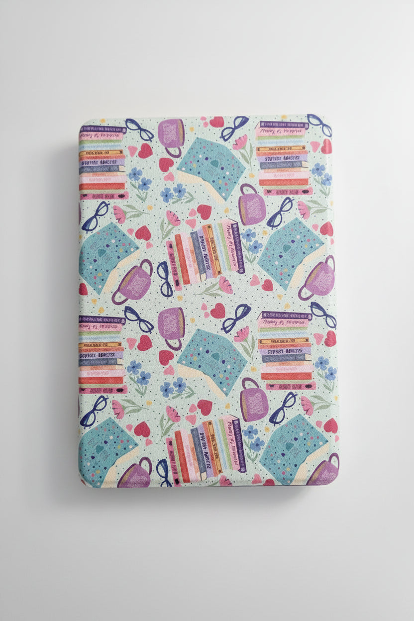 Cozy Reading Routine Kindle Case