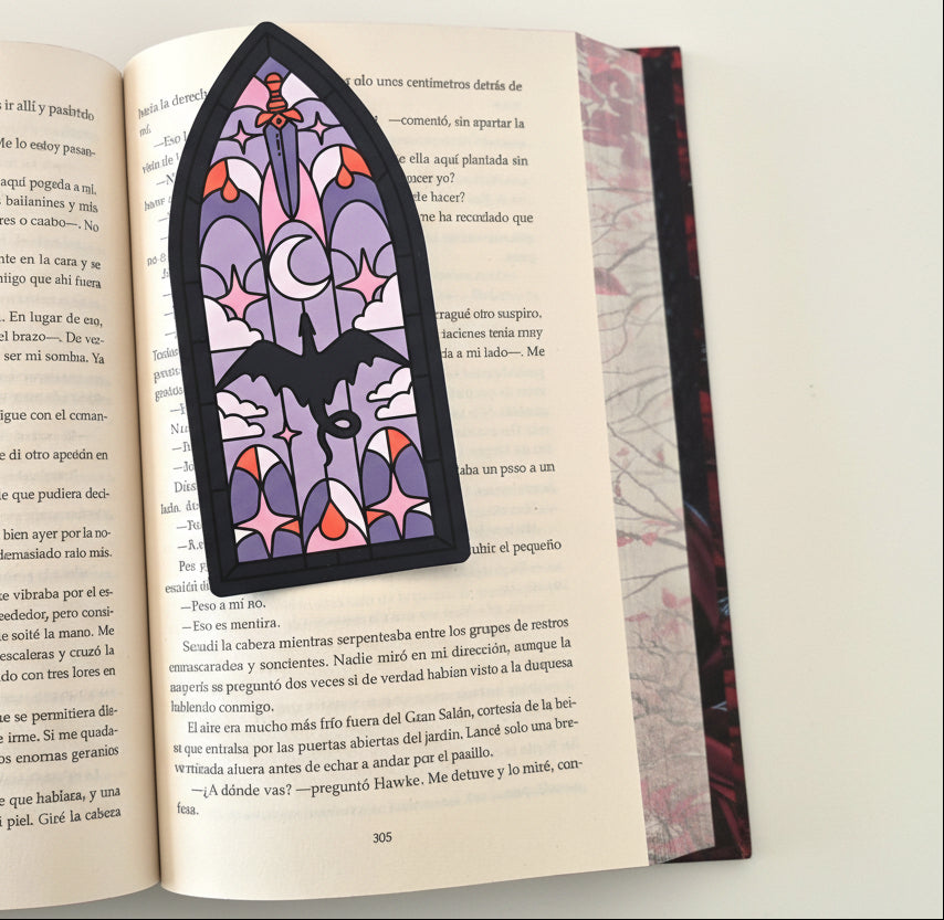 Dragon Stainglass Bookmark