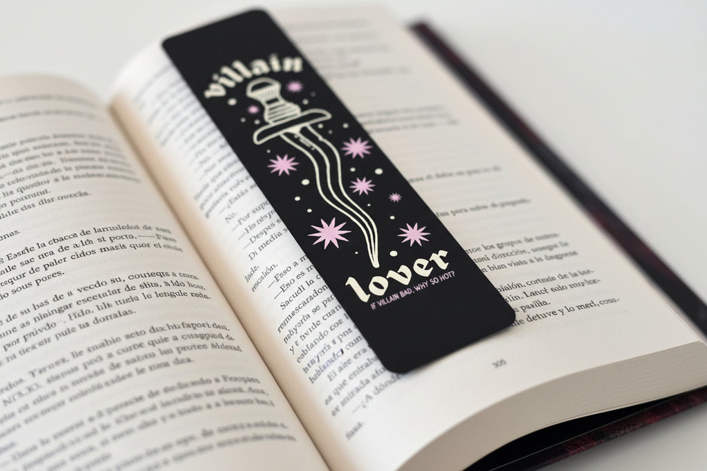 Villain Lover Paper Bookmark