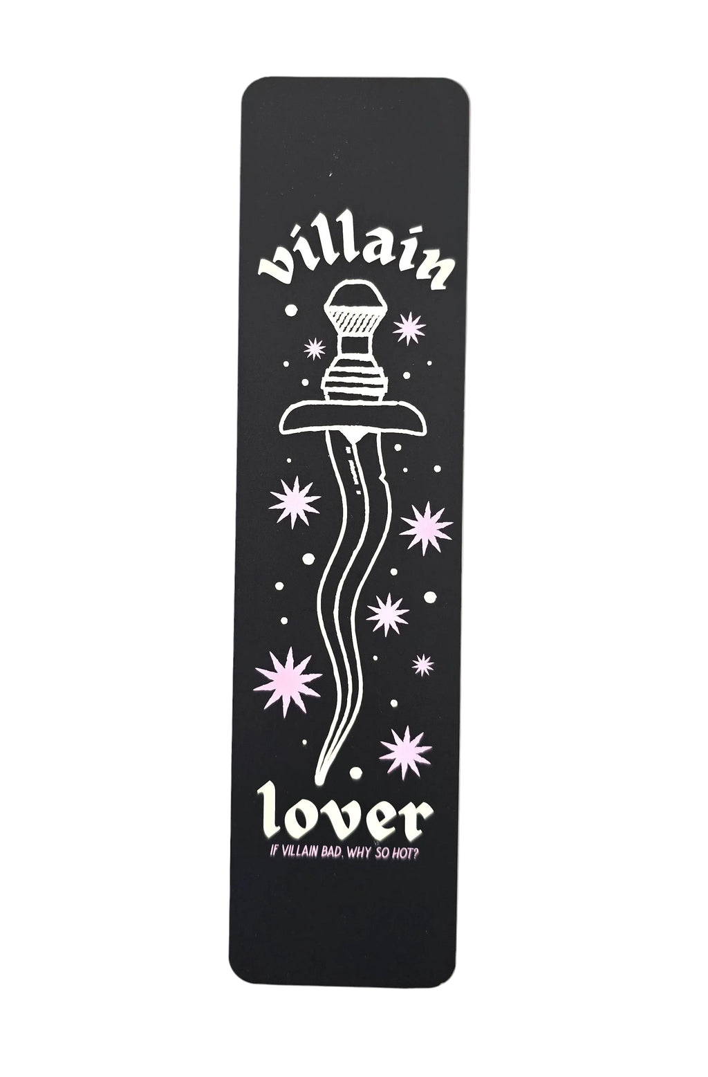 Villain Lover Paper Bookmark