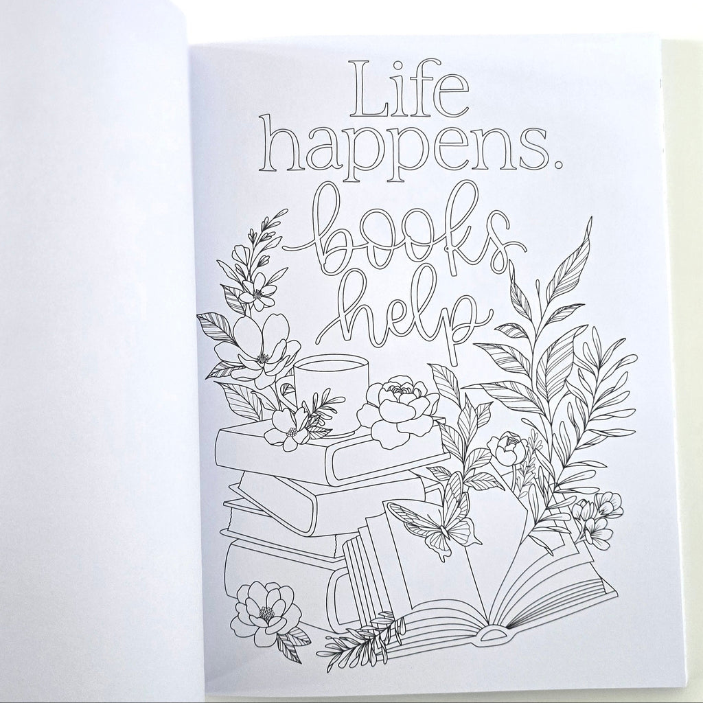 The coloring book -Express Your Shelf