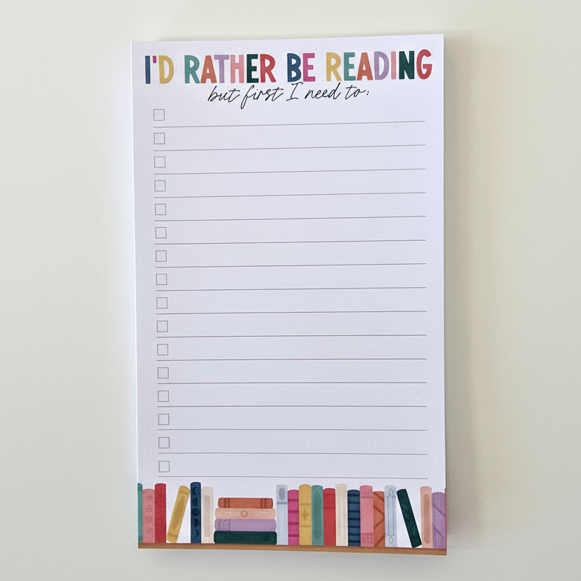Rather Be Reading - Notepad