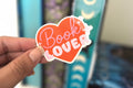 Book Lover Vinyl Sticker
