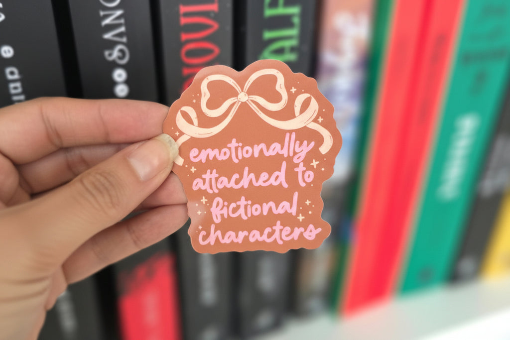 Emotionally Attached Bookish Sticker