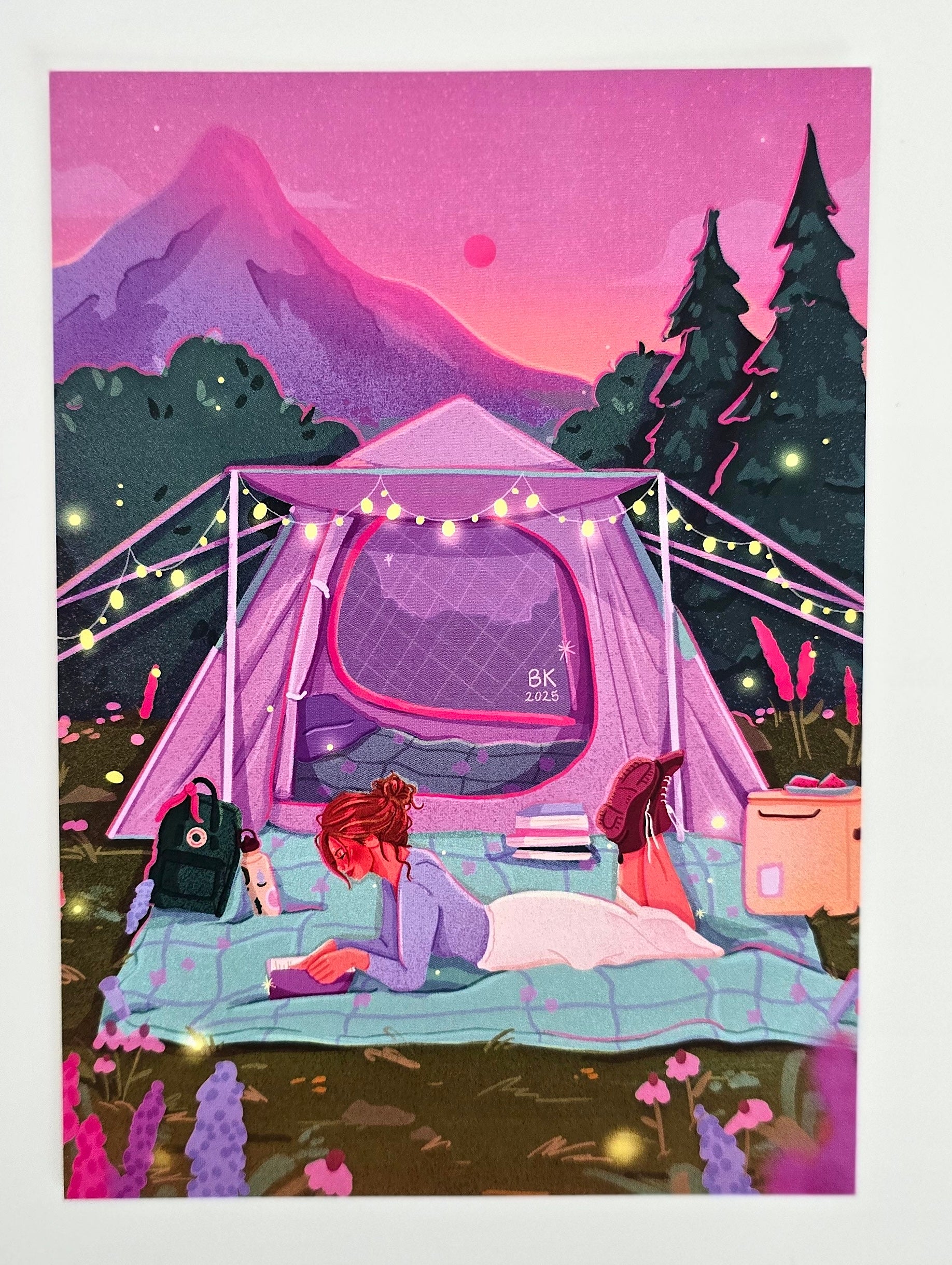 Wild and Reading Print