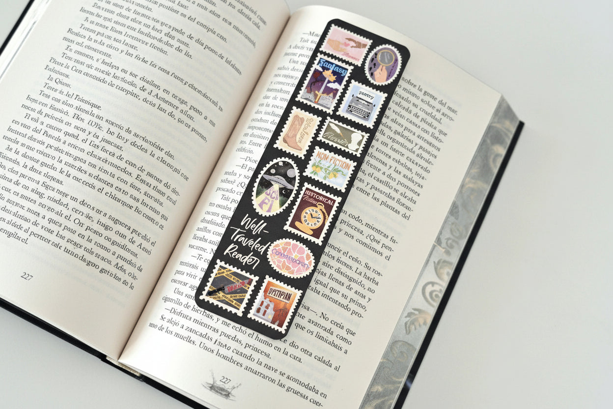 Genre Stamp Bookmark