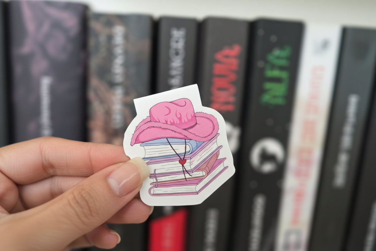 Cowgirl Magnetic Bookmark
