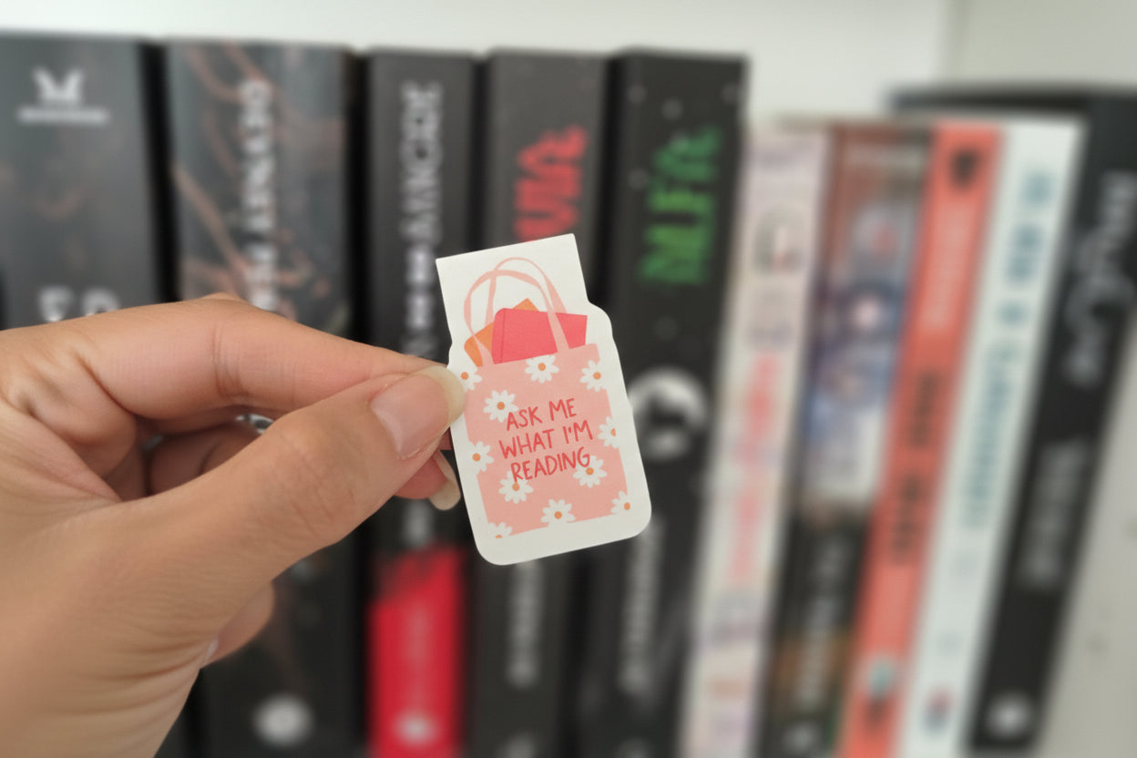 Ask Me What I'm Reading Magnetic Bookmark