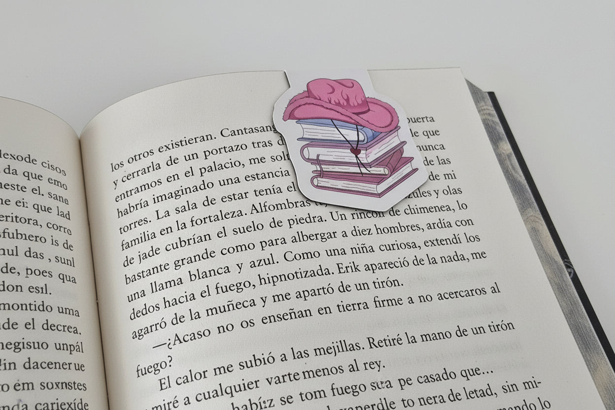 Cowgirl Magnetic Bookmark