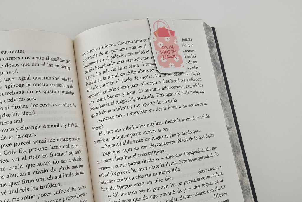 Ask Me What I'm Reading Magnetic Bookmark
