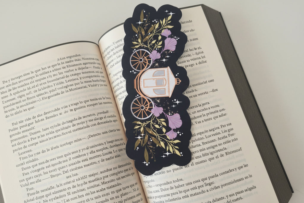 Pasaeo en Carruaje Bookmark. Inspirado en Bridgerton