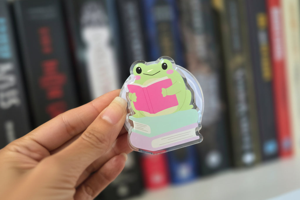 Reading Frog Kindle Grip