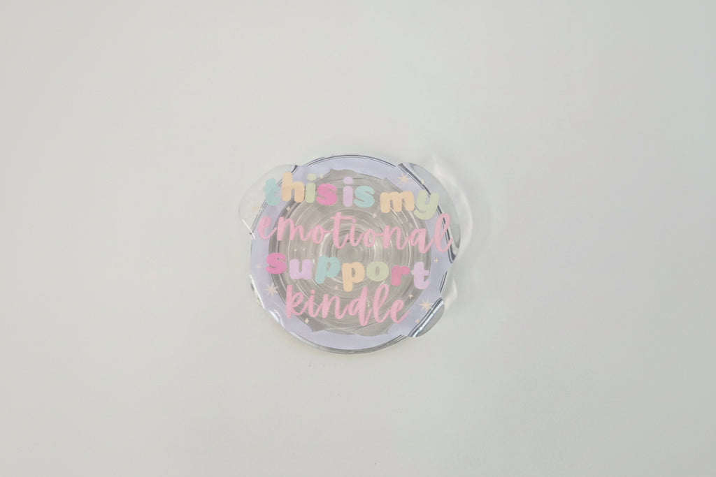 Emotional Support Kindle Grip