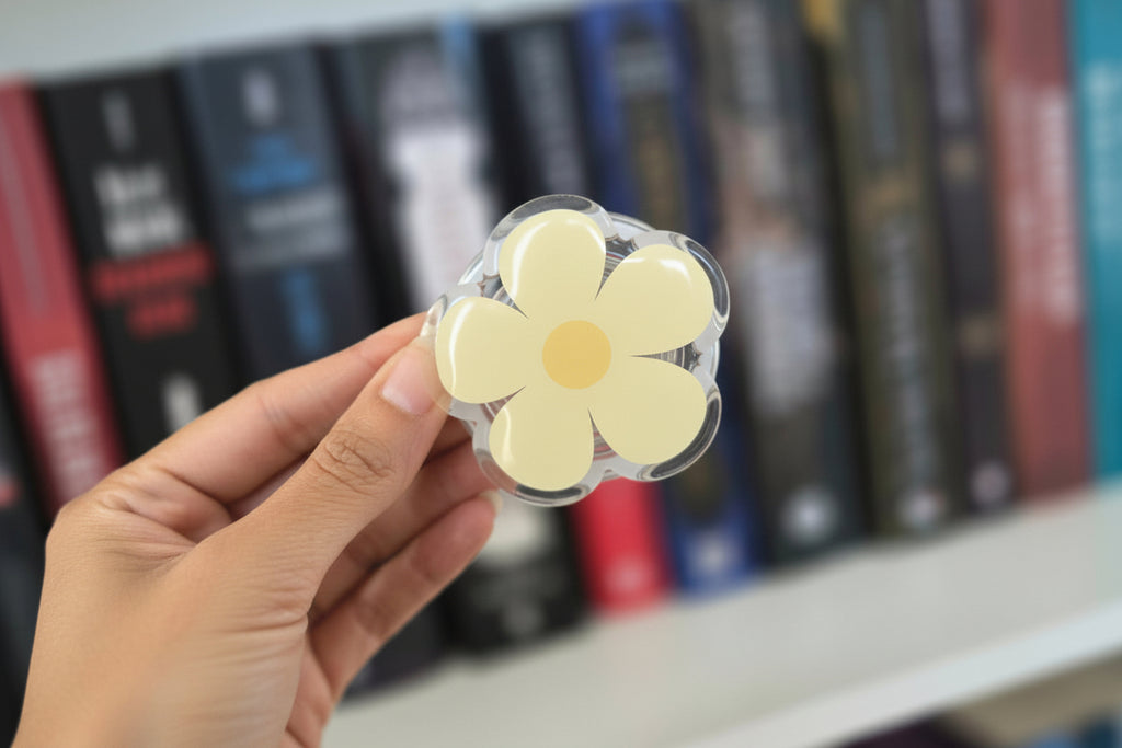Yellow Flower Kindle Grip