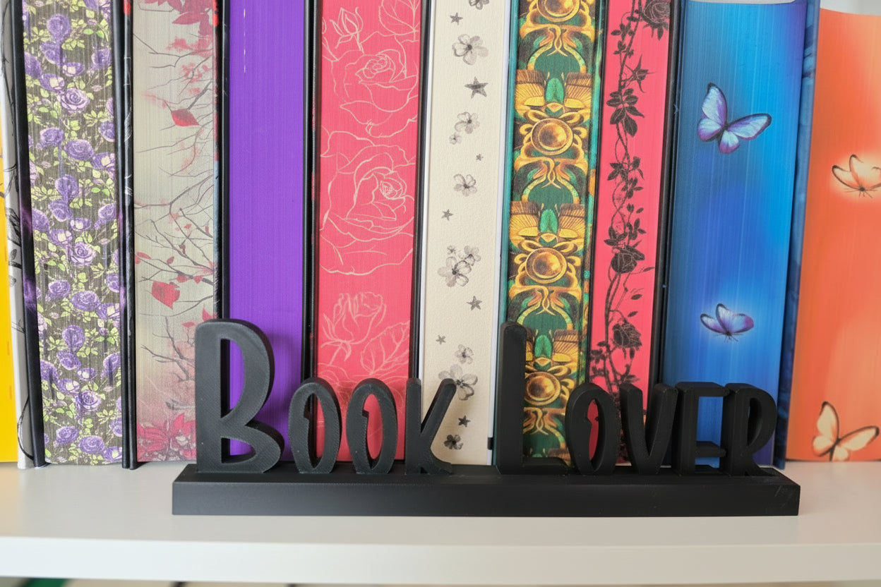 Book Lover 3D Print