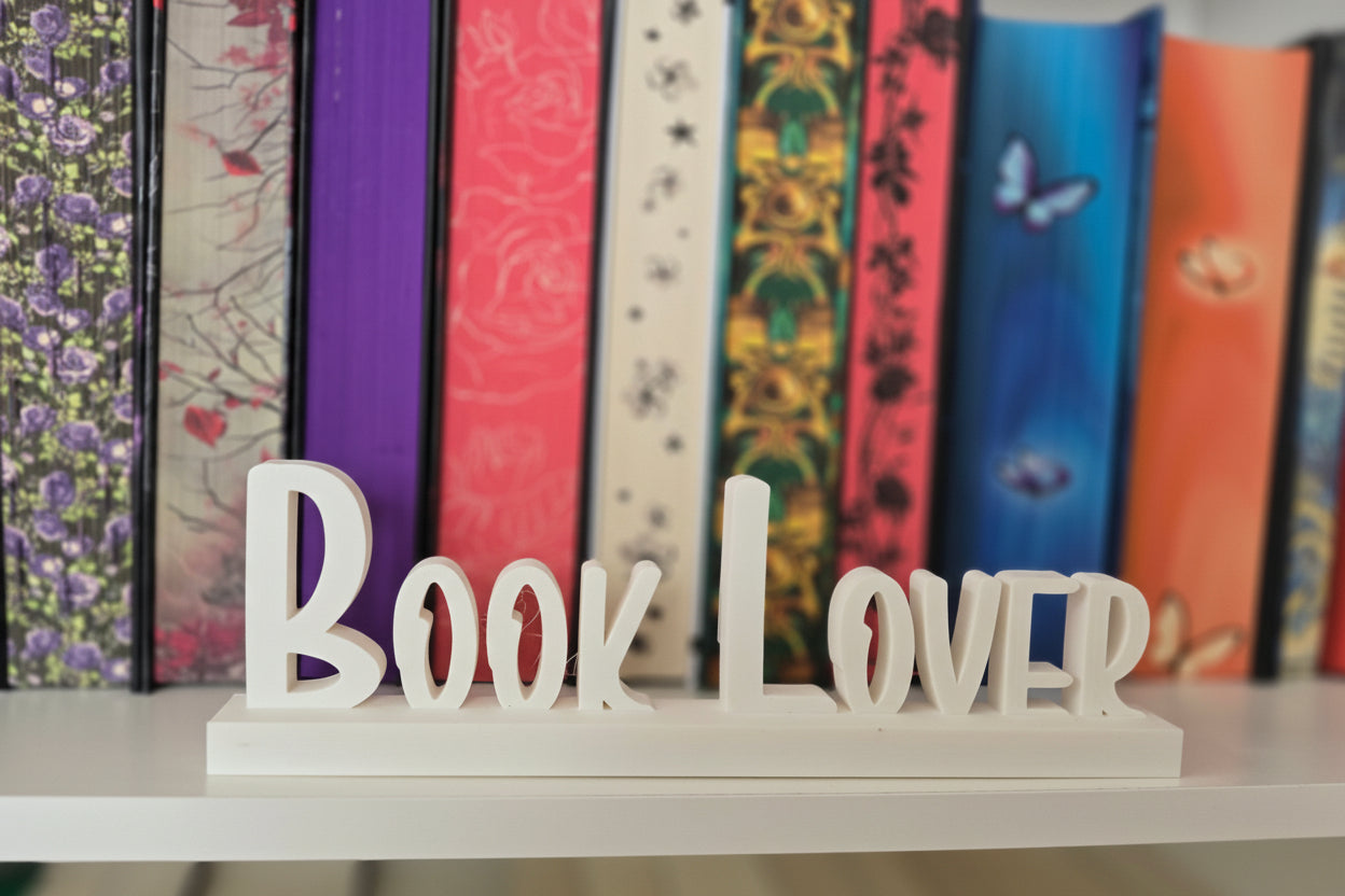 Book Lover 3D Print