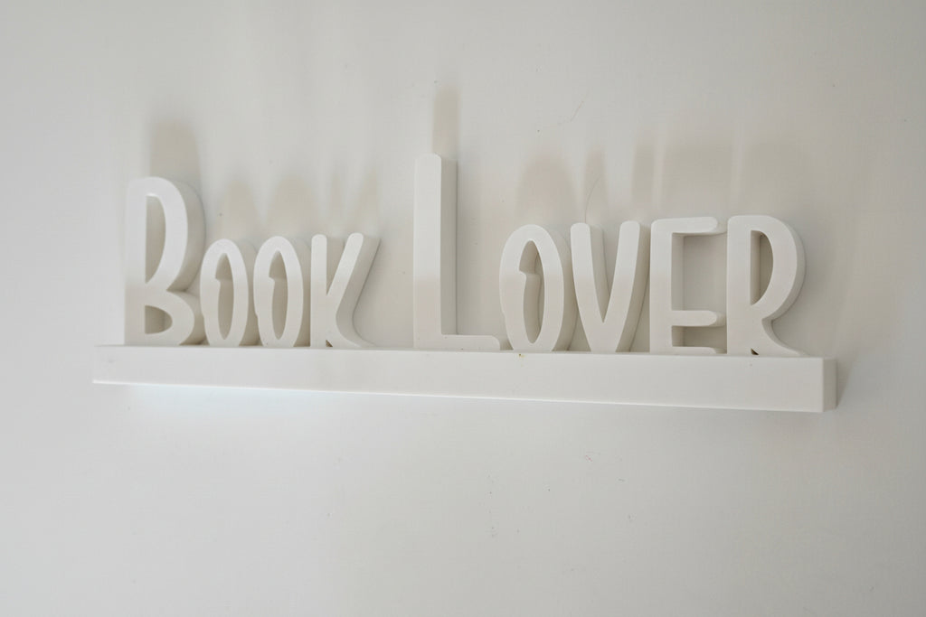 Book Lover 3D Print