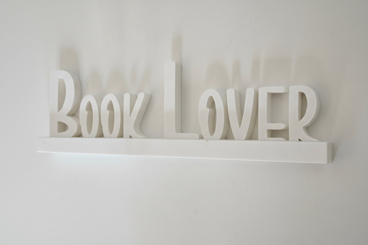 Book Lover 3D Print
