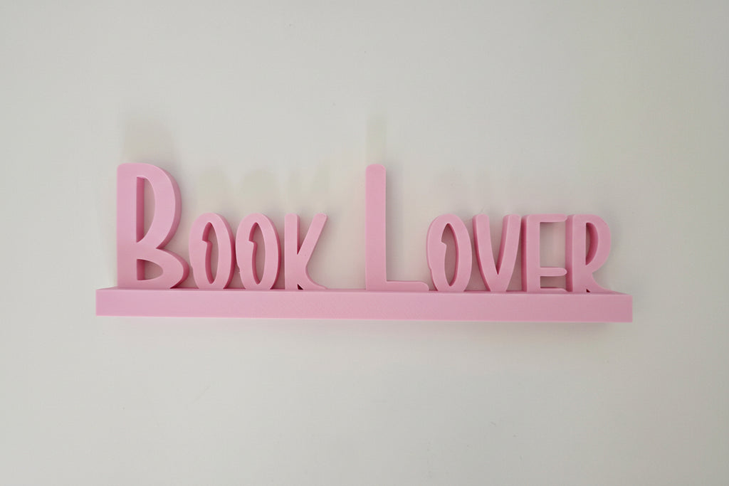 Book Lover 3D Print