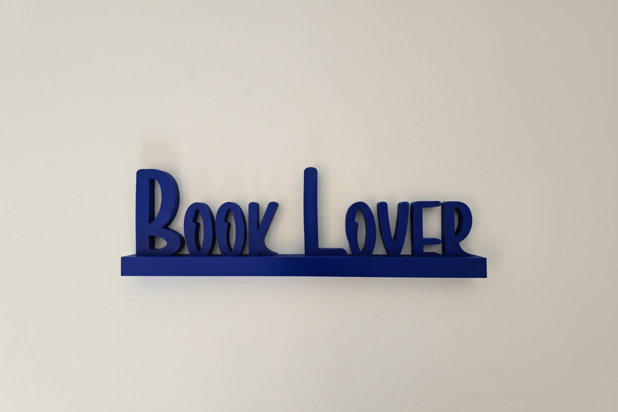 Book Lover 3D Print