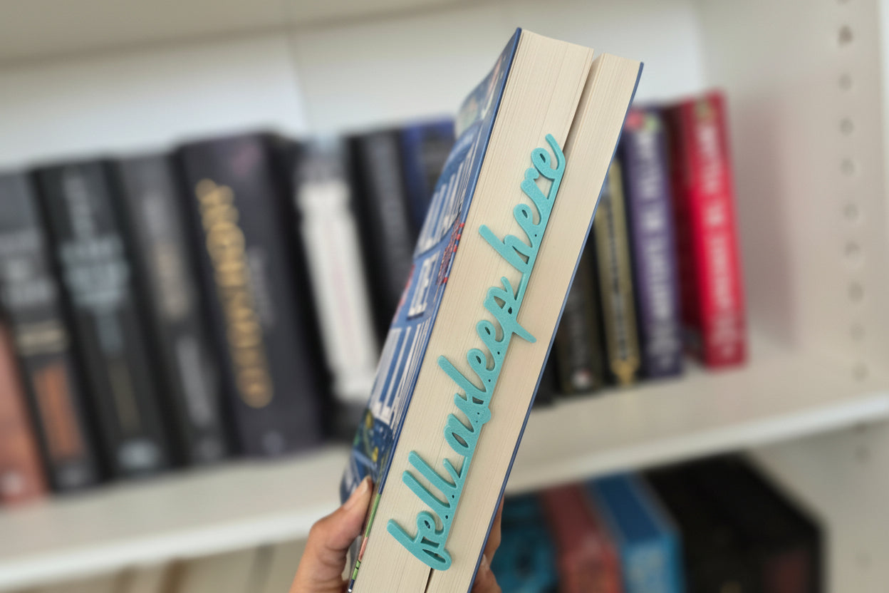 Fell Asleep Here Bookmark