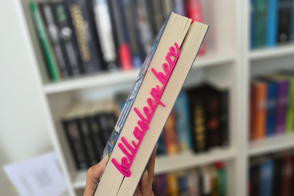 Fell Asleep Here Bookmark