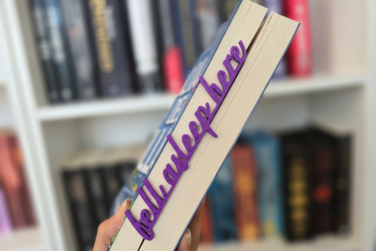 Fell Asleep Here Bookmark