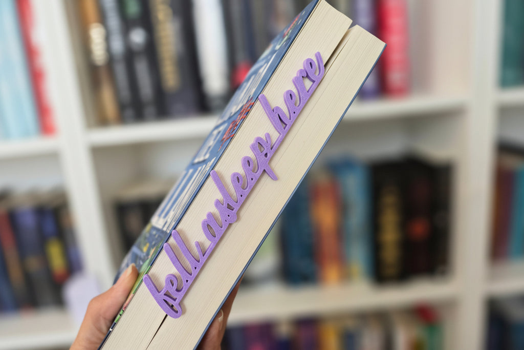 Fell Asleep Here Bookmark