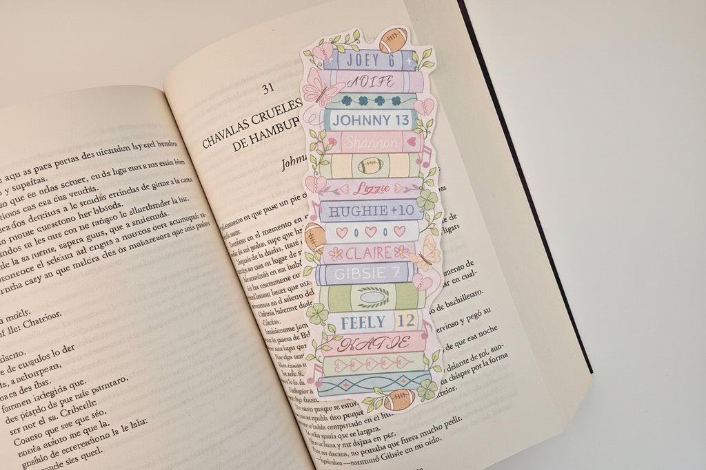 Boys Of Tommen Inspired Bookmark
