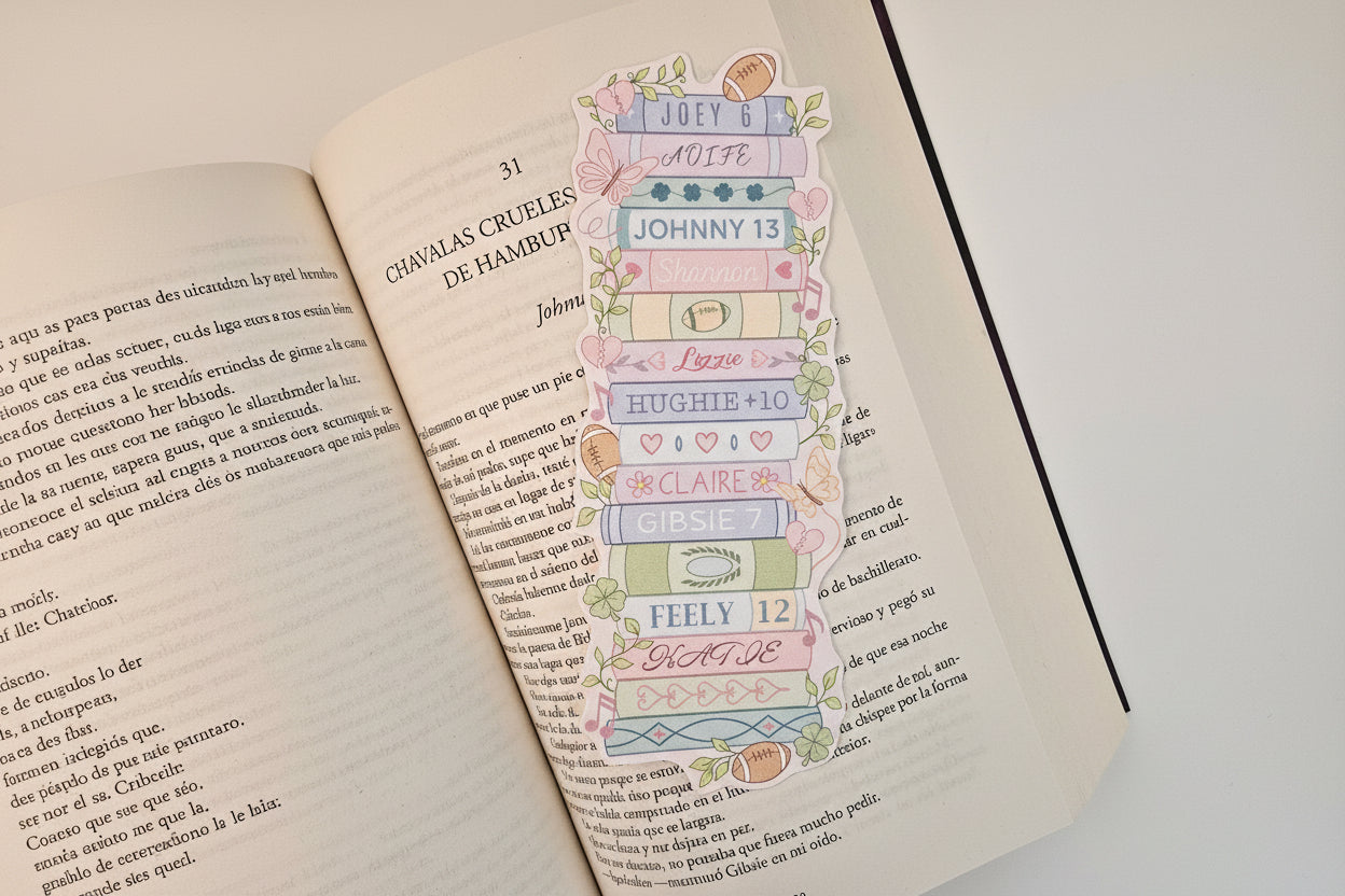 Boys Of Tommen Inspired Bookmark