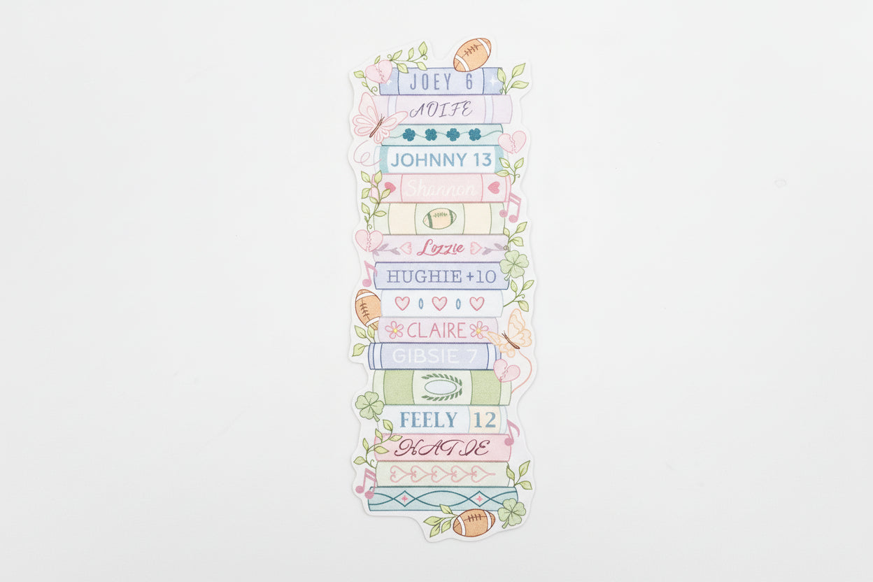 Boys Of Tommen Inspired Bookmark