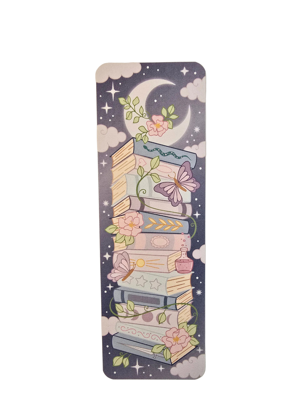Fantasy Book Stack Bookmark