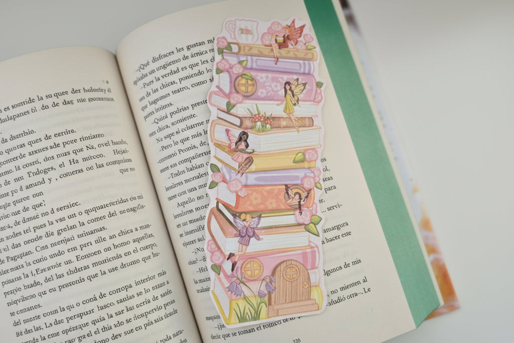 Fairy Bookstack Bookmark