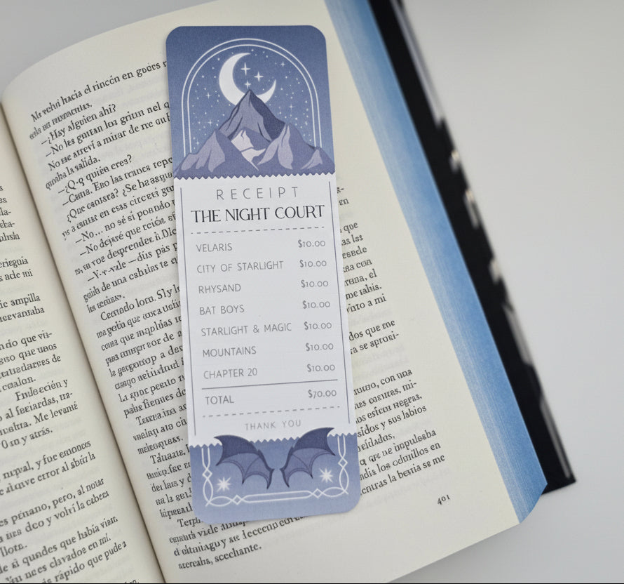 The Night Court ACOTAR Inspired Bookmark