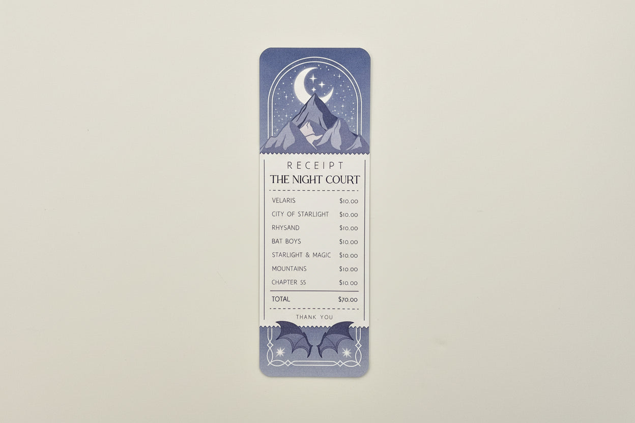 The Night Court ACOTAR Inspired Bookmark