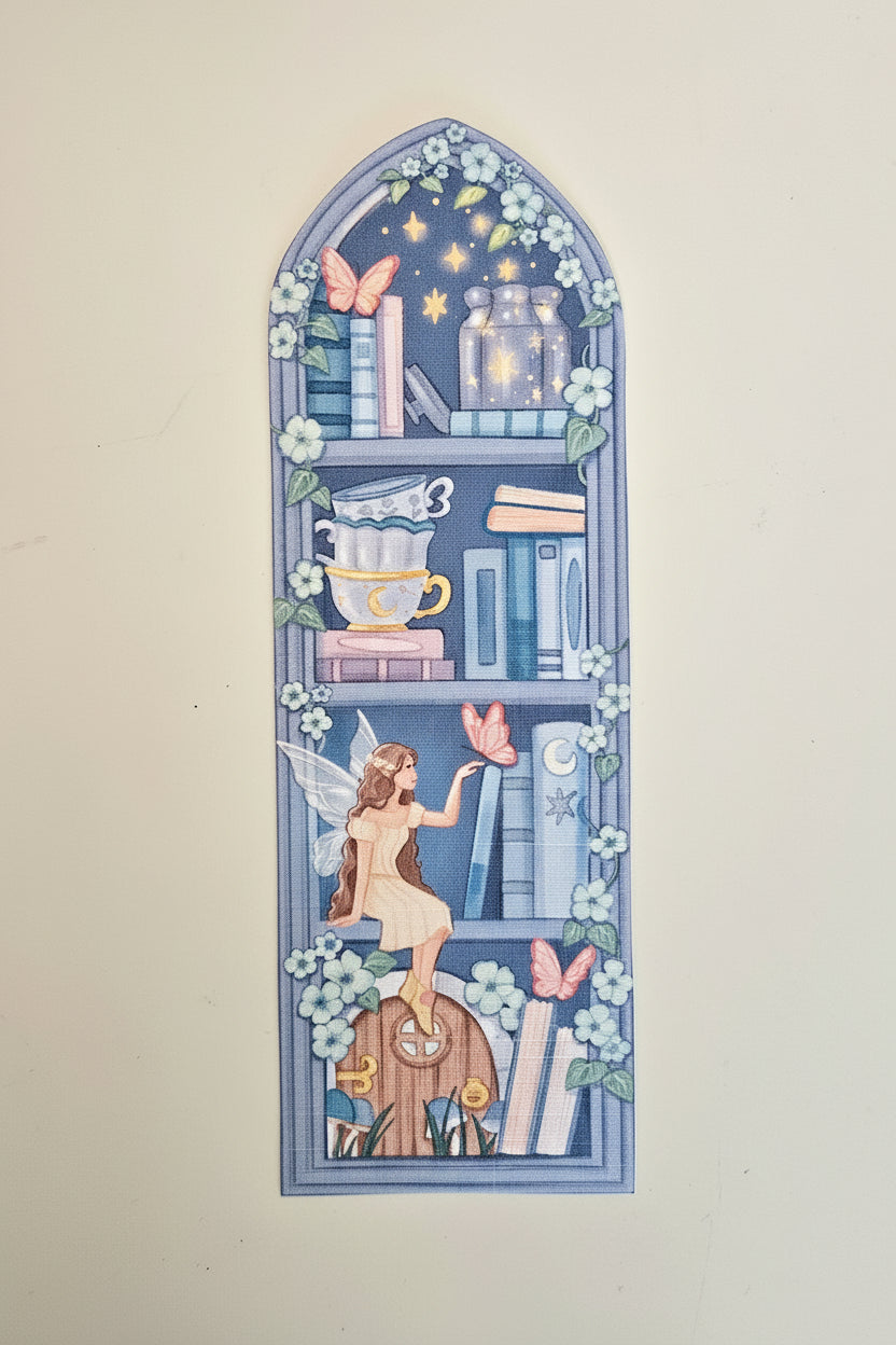 Moonlight Fairy Bookshelf Bookmark