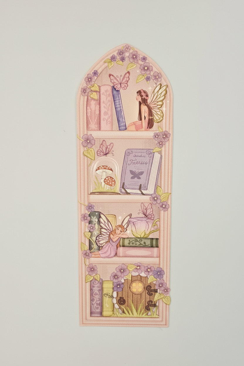 Fairy Bookshelf Bookmark