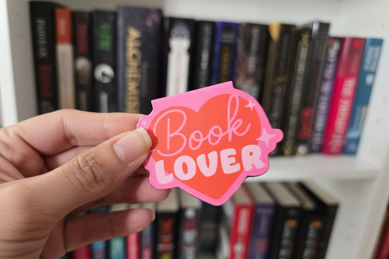 Book Lover Magnetic Bookmark