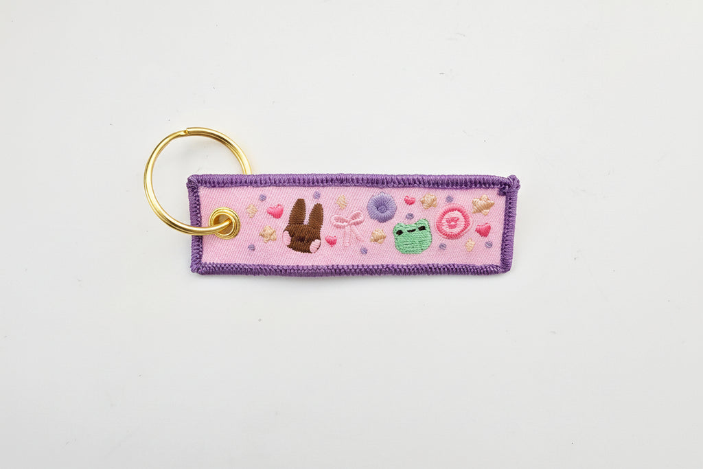 Trinket Collector Patch Keychain