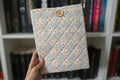 Quilted Ladybug Embroidered Book/Kindle Sleeve