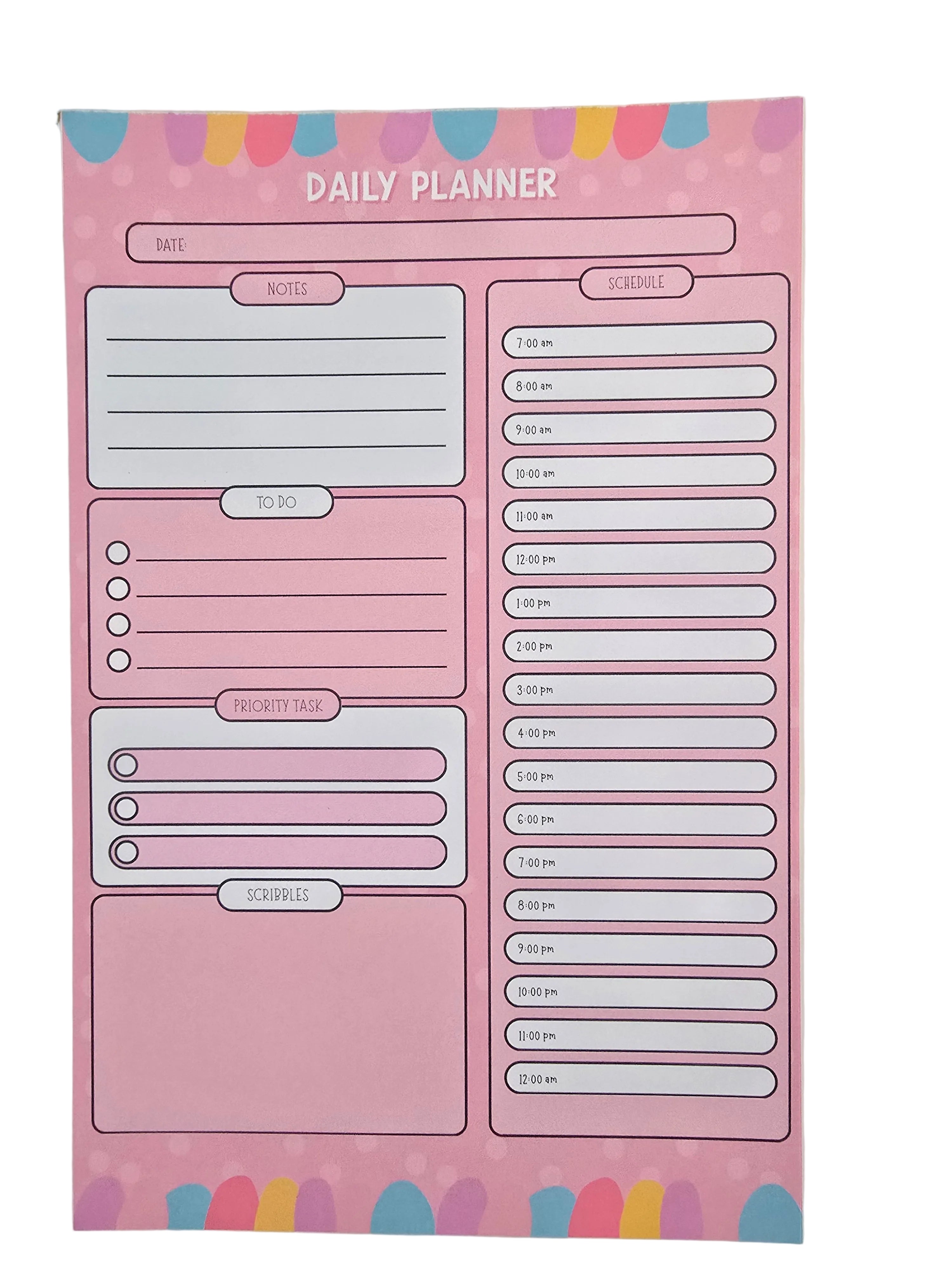 For the Love of Books  Daily Planner