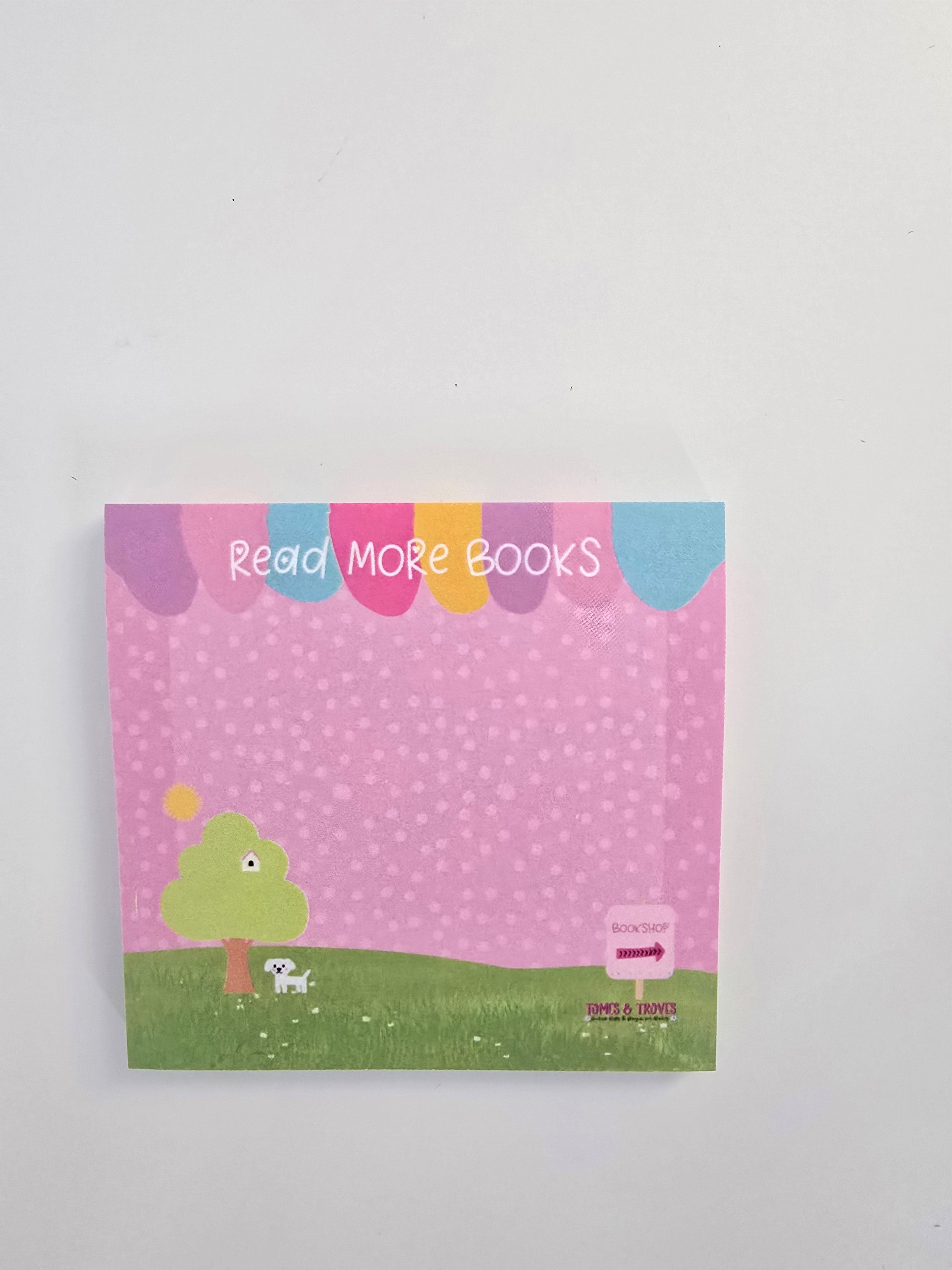 For the Love of Books Sticky Notes