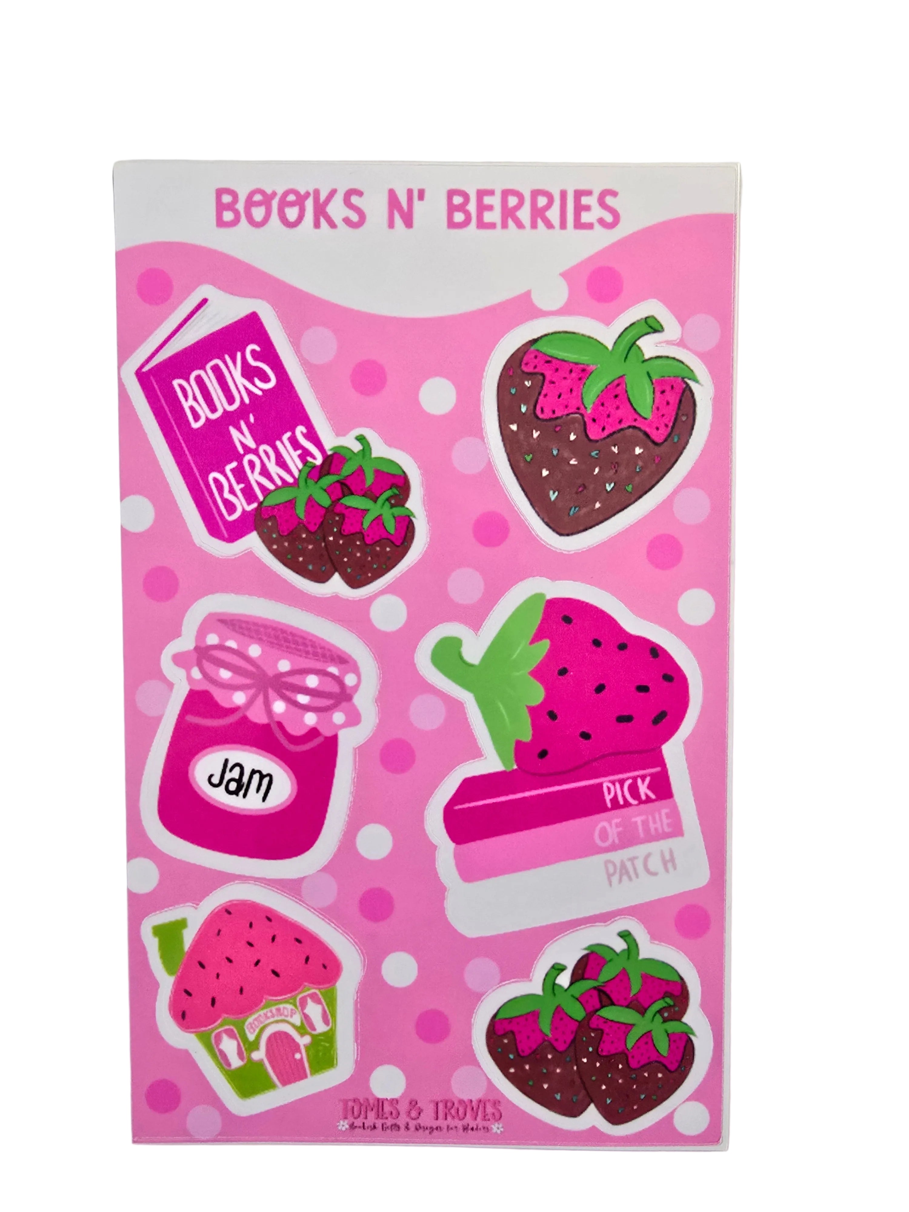 Books N Berries Sticker
