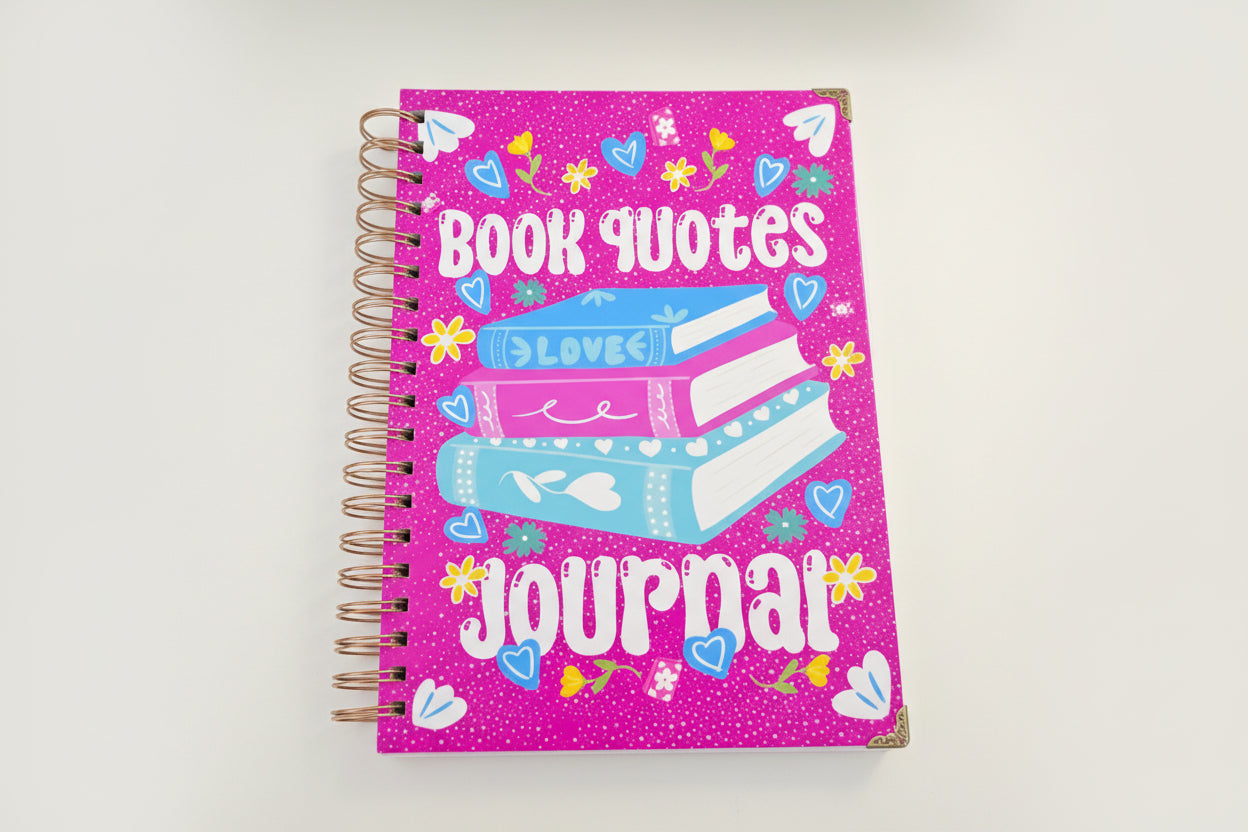 Book Quote Journal Coloring Book