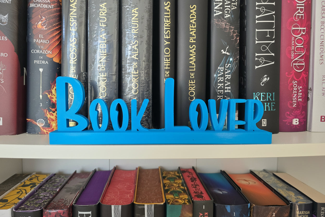 Book Lover 3D Print