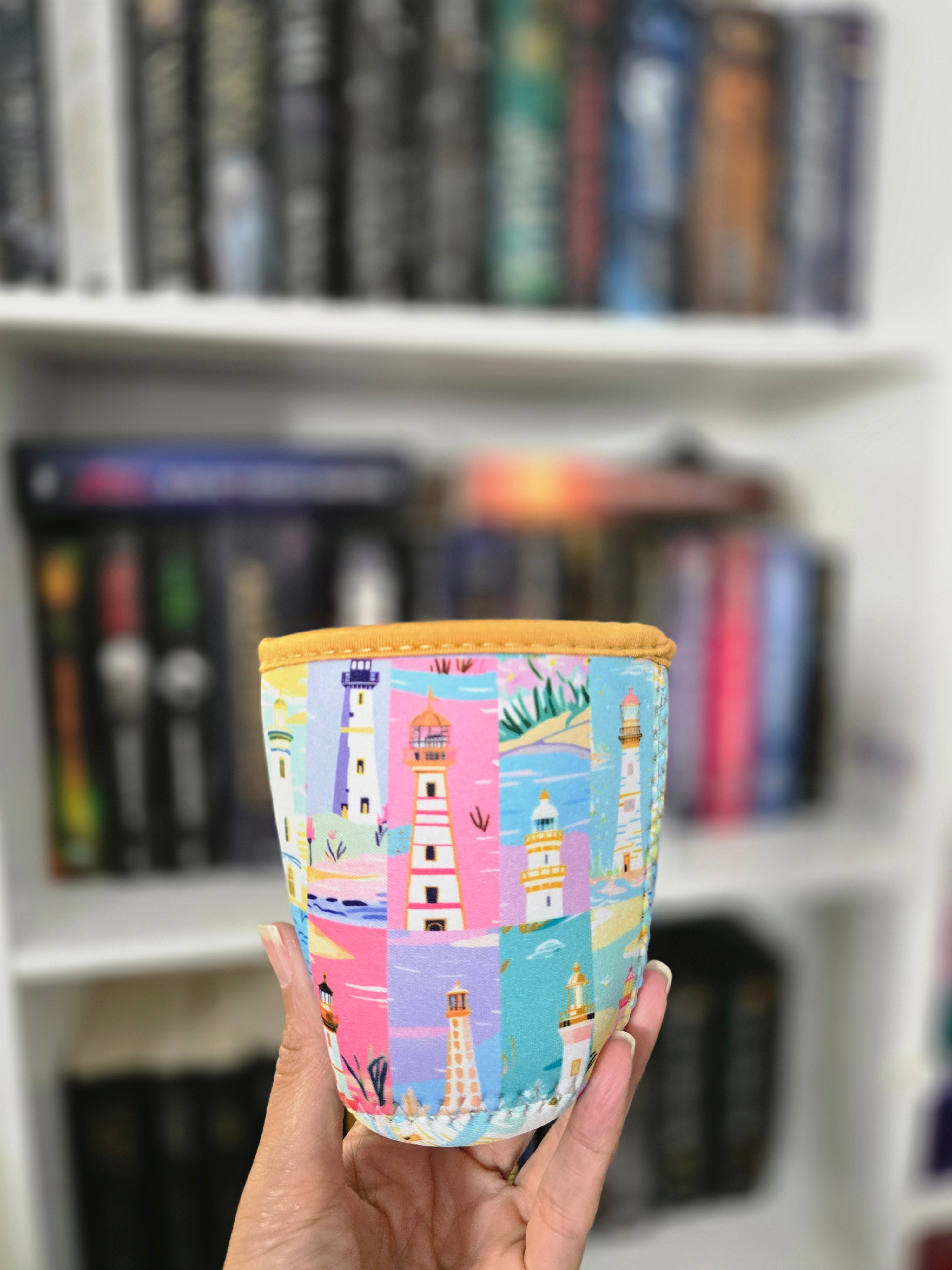 Lighthouse Iced Coffee Drink Sleeve
