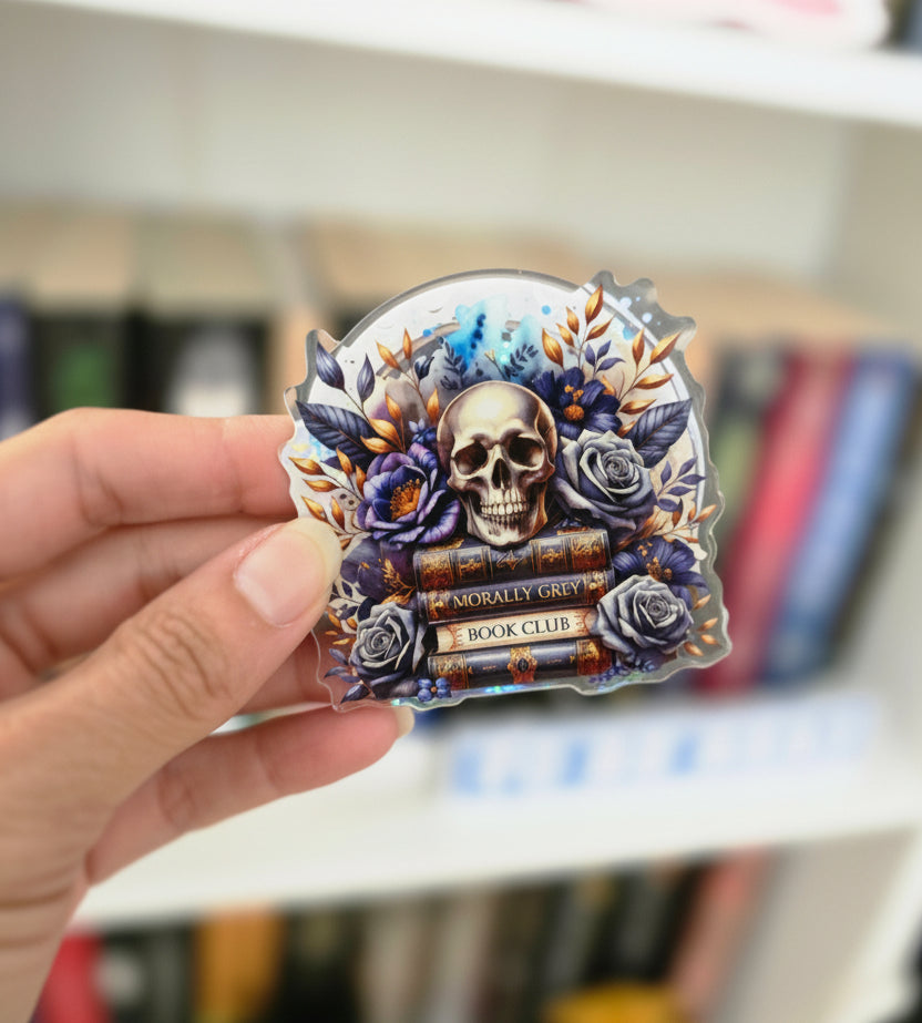 Morally Grey Book Club Kindle Grip