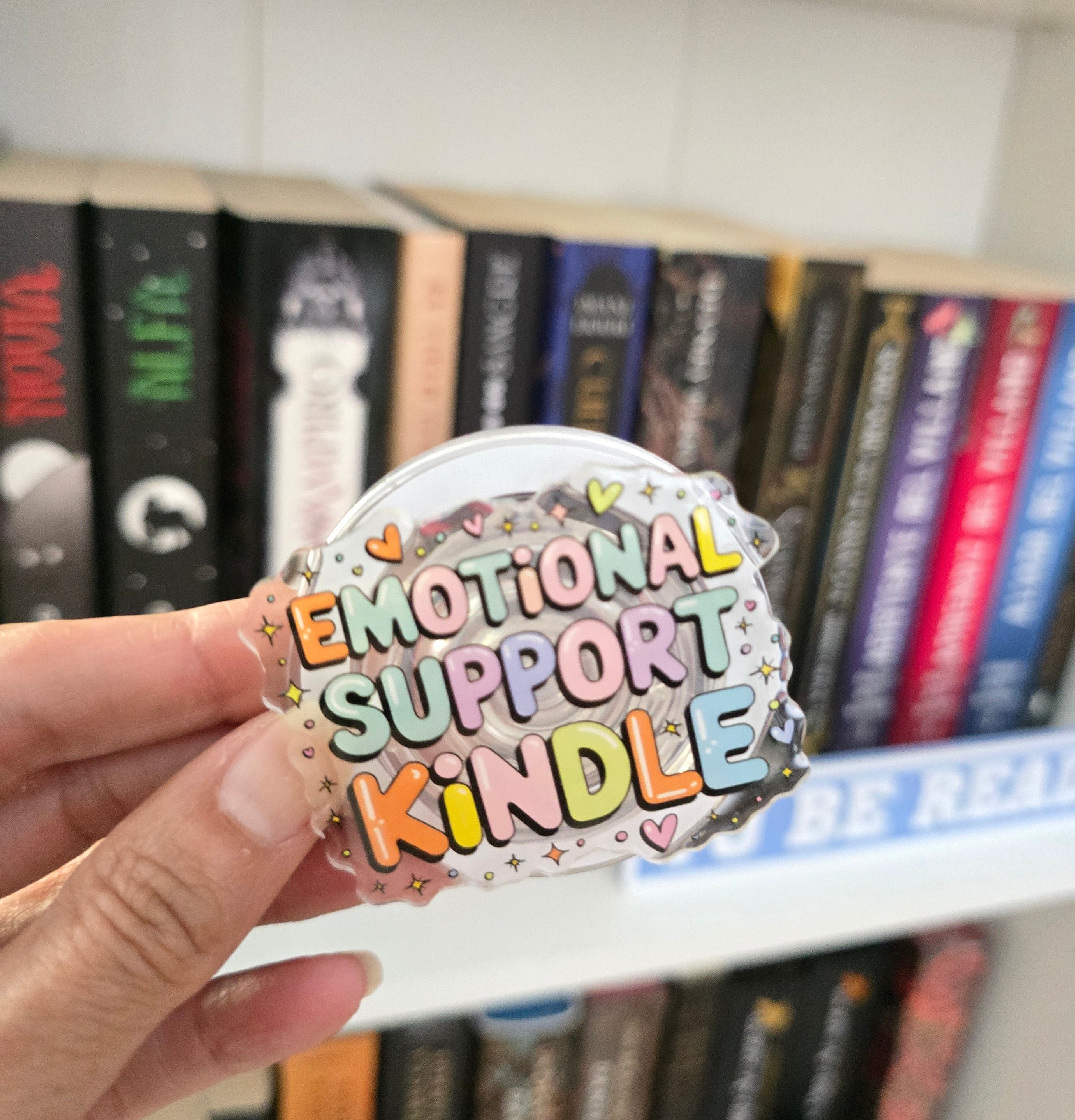 Emotional Support Kindle - Kindle Grip